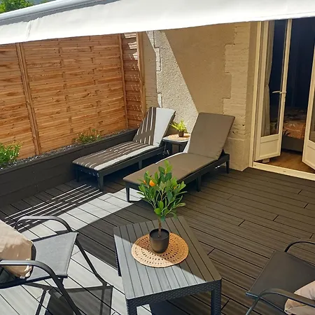 L'oasis…appt Balneo-terrasse. *